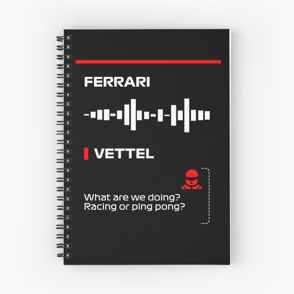 Item preview, Sebastian Vettel What are we doing racing or ping pong radio message Dark (Francesco) designed and sold by ff1merch ..