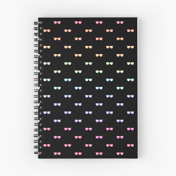 Item preview, Rainbow Shades pattern red (black) designed and sold by animinimal.