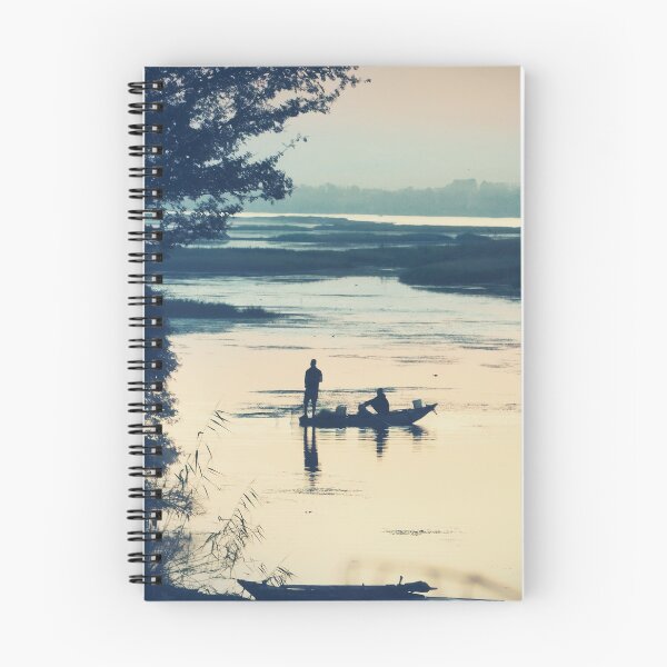 Item preview, Copie de Copie de Copie de Copie de Copie de Sunrise on the Nile river, fishermen  and hot air balloons-  landscape - Egypt photography designed and sold by art-of-egypt.