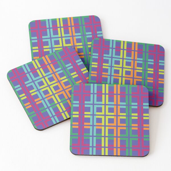 Item preview, Colorful Checkered pattern designed and sold by kallyfactory.