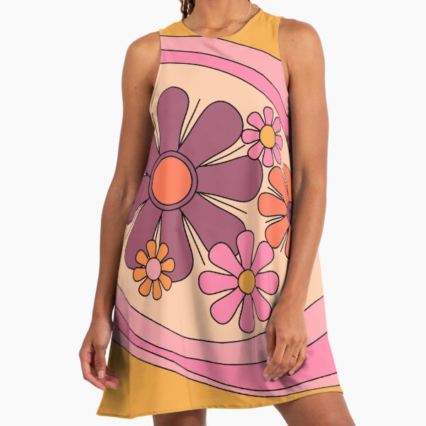 60s and 70s Groovy Retro Pattern" A-Line Dress by Cloudwatching | Redbubble 60s and 70s Groovy Retro Pattern" A-Line Dress by Cloudwatching | Redbubble