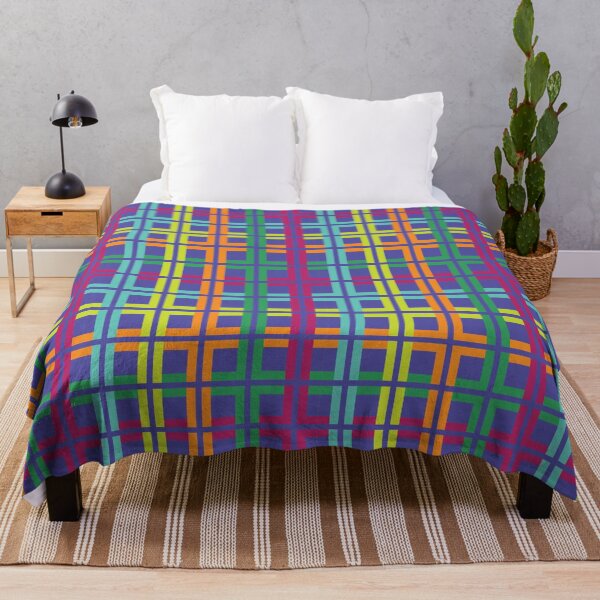 Item preview, Colorful Checkered pattern designed and sold by kallyfactory.