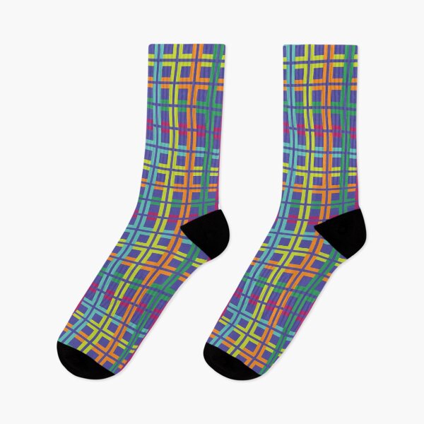 Item preview, Colorful Checkered pattern designed and sold by kallyfactory.