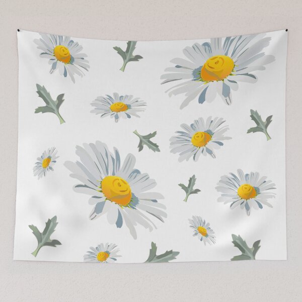 Item preview, white chamomile  designed and sold by Tatty-shop.