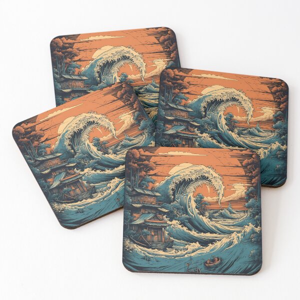 Item preview, Oni's Roar: The Manga-Hokusai Union designed and sold by landletsy.