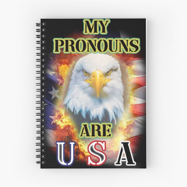 Item preview, my pronouns are usa designed and sold by InMyMentalEra.
