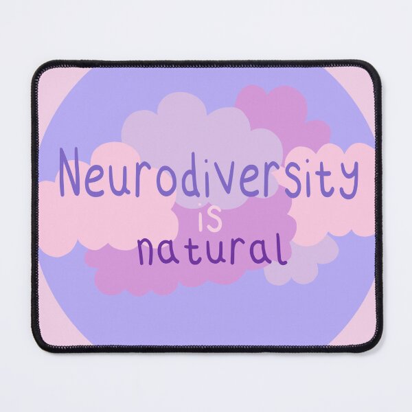 Item preview, neurodiversity is natural (cloudy version) designed and sold by shysnail.