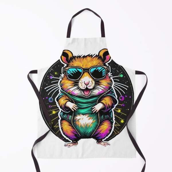 Item preview, Cute Hamster Dancing | Raver Hamster | Groovy Pets designed and sold by FridayArtStudio.