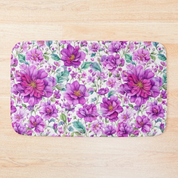 Item preview, "Blossom Magic: Watercolor Patterns in 4K" designed and sold by OasisOfGraphics.