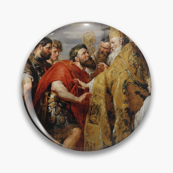 Item preview, St. Ambrose and Emperor Theodosius - Peter Paul Rubens designed and sold by RBEnt.