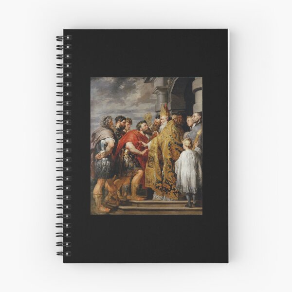 Item preview, St. Ambrose and Emperor Theodosius - Peter Paul Rubens designed and sold by RBEnt.