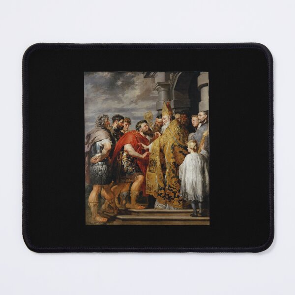 Item preview, St. Ambrose and Emperor Theodosius - Peter Paul Rubens designed and sold by RBEnt.