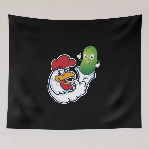 Item preview, cute Chicken And Pickle designed and sold by Artsy Aura ⭐⭐⭐⭐⭐  .