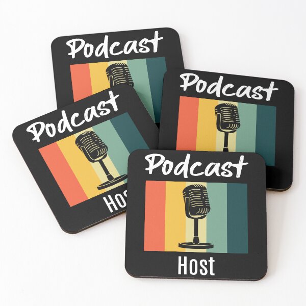 Artikelvorschau, Podcast Host Podcaster Podcasting entworfen und verkauft von MooonTees.