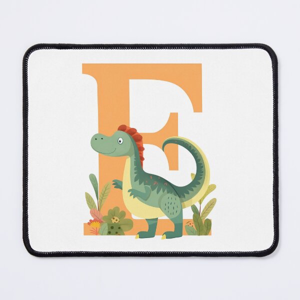 Artikelvorschau, Buchstabe E mit Dinosaurier entworfen und verkauft von dacivoje.