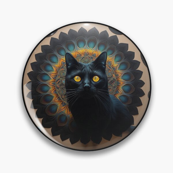 Artikelvorschau, Katze Noir #1098 | Schwarze Katze entworfen und verkauft von Black-Cats.