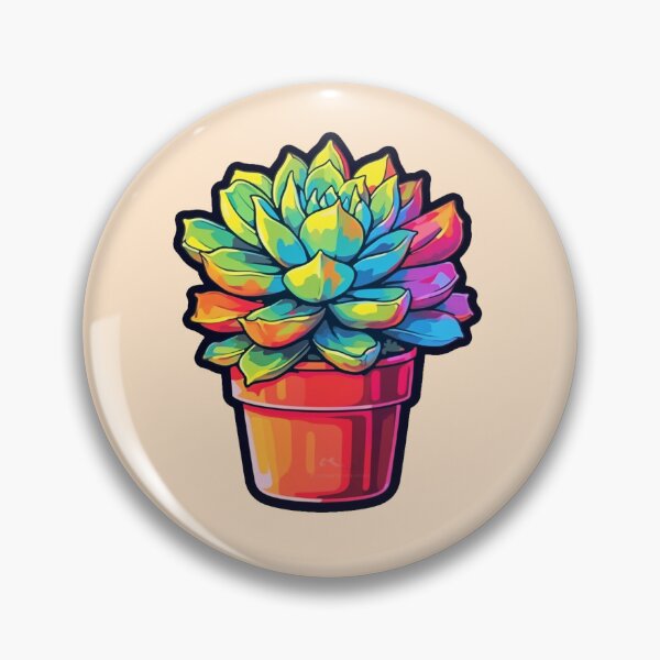 Item preview, Colorful Succulent  designed and sold by ChooseLoveCo.