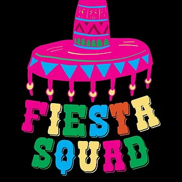 Vorschaubild zum Design Fiesta Squad Cinco De Mayo Mexican Party Fiesta Gear von DynamicDesign