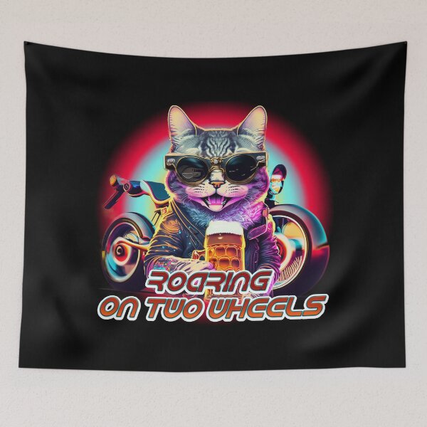 Item preview, Roaring on two wheels designed and sold by Lo2camisetas.