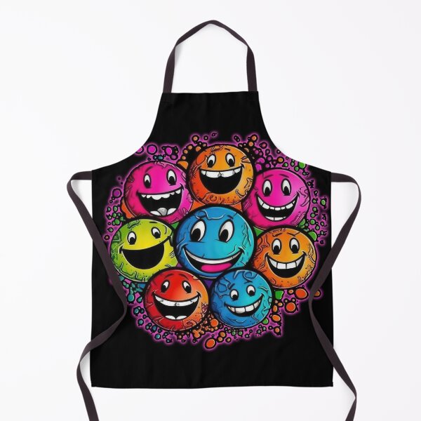 Item preview, The laughing colorful smilies designed and sold by Pixelboys.