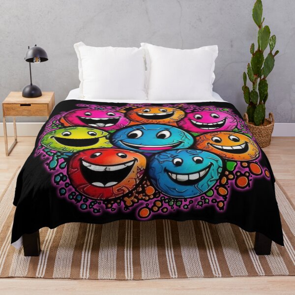 Item preview, The laughing colorful smilies designed and sold by Pixelboys.