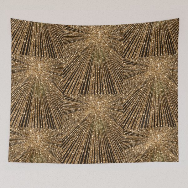Item preview, Gold and Black Starburst Sequins Photo designed and sold by cgroenewald.