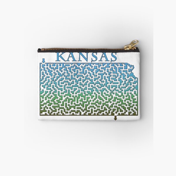 Item preview, State of Kansas Colorful Maze designed and sold by gorff.