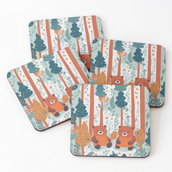 Item preview, Cute bears in the wood designed and sold by Pride-Casuals.