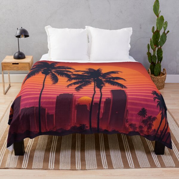 Item preview, Synthwave Miami designed and sold by Nightarcade.