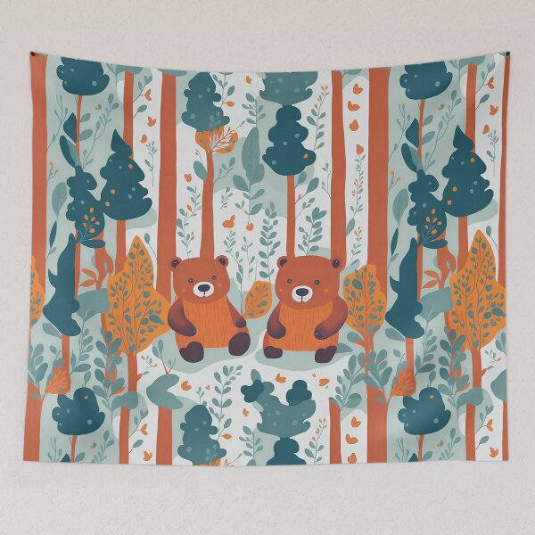 Item preview, Cute bears in the wood designed and sold by Pride-Casuals.