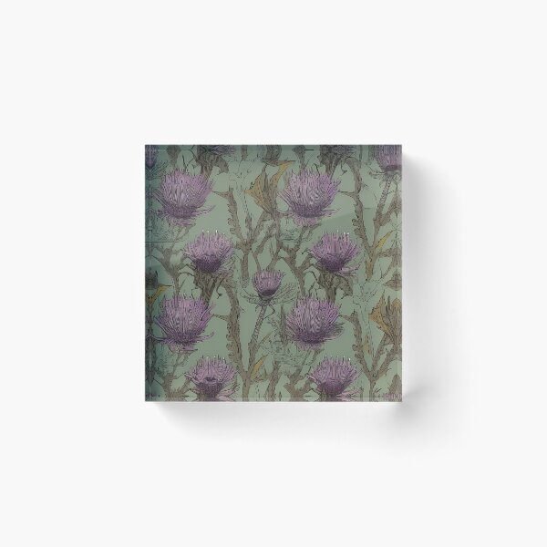 Item preview, Thistle print designed and sold by Rimages.