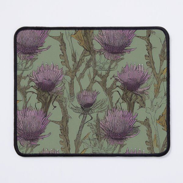 Item preview, Thistle print designed and sold by Rimages.