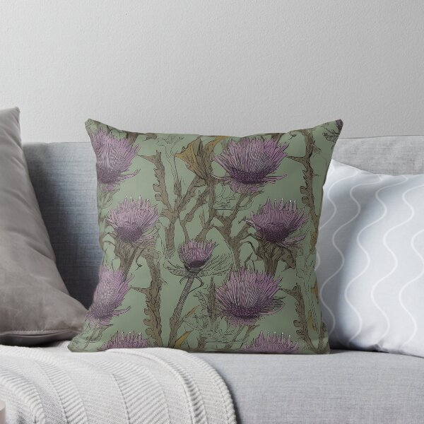 Item preview, Thistle print designed and sold by Rimages.