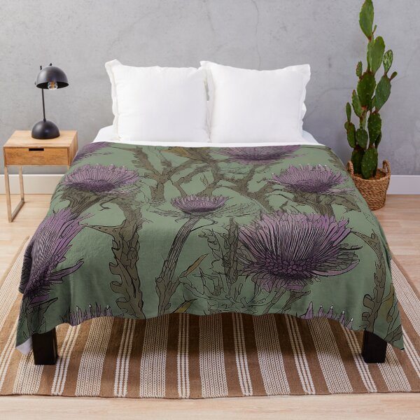 Item preview, Thistle print designed and sold by Rimages.