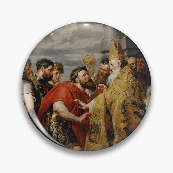 Item preview, St. Ambrose and Emperor Theodosius - Peter Paul Rubens designed and sold by RBEnt.