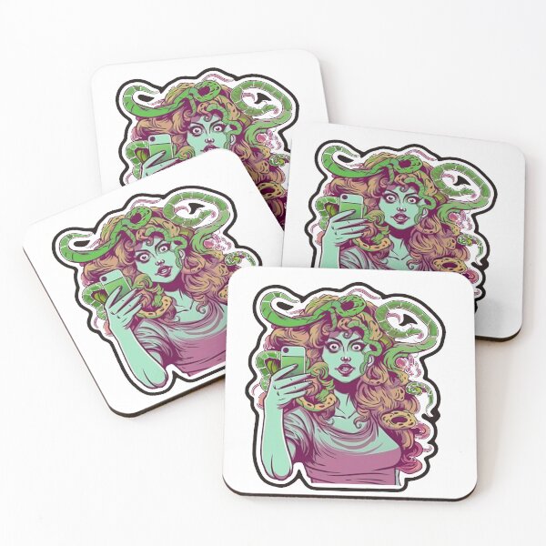 Item preview, Hashtag Medusa designed and sold by WizzyStickers.