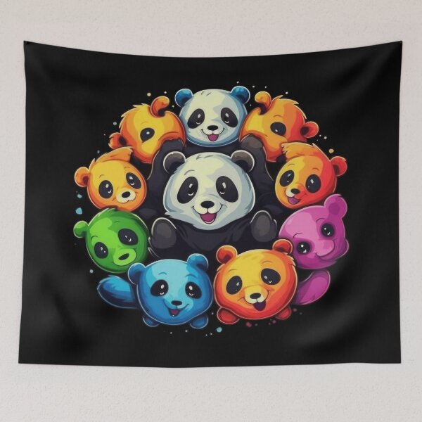 Item preview, Colorful laughing bear babies - The colorful little bears designed and sold by Pixelboys.