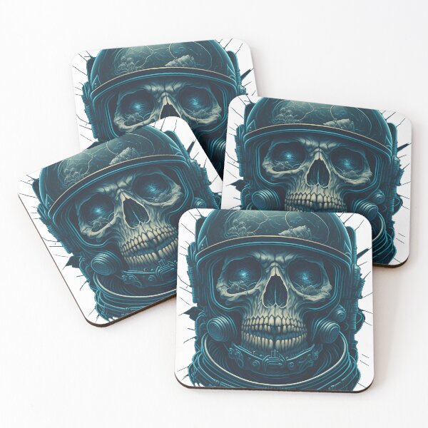 Item preview, Dead astronaut skull designed and sold by madalhazared.