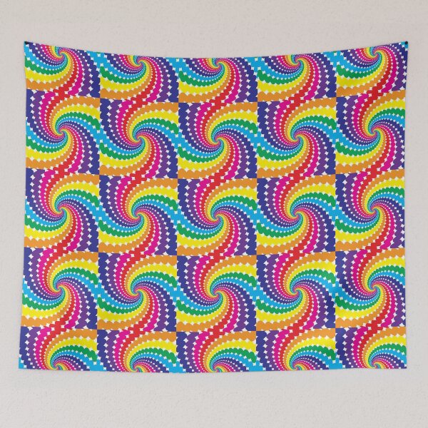 Item preview, Rainbow Pattern designed and sold by AlfabetDesign.