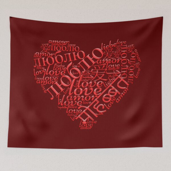 Item preview, Love Heart Red Candy Design designed and sold by Pikmi.