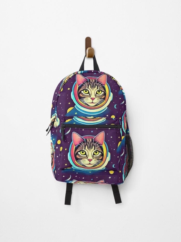 Thumbnail 1 of 3, Backpack, Cat In Spacesuit designed and sold by FlowFlex.