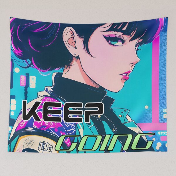 Item preview, Keep Going designed and sold by ChicFlareAvenue.