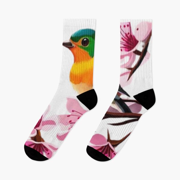 Item preview,  "Transient Beauty: Cherry Blossoms in Bloom and the Harmony of Birds" designed and sold by CHRIST5000.
