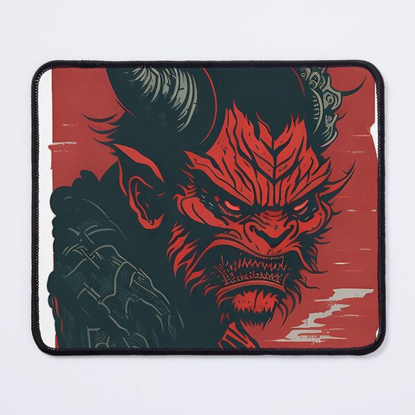 Item preview, Red Oni demon designed and sold by madalhazared.