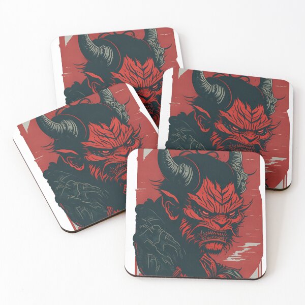 Item preview, Red Oni demon designed and sold by madalhazared.