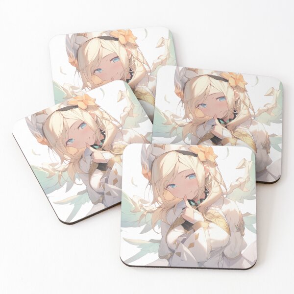 Item preview, Blonde girl anime style designed and sold by MajinCactus.