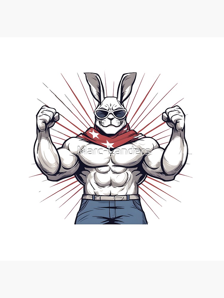 Muscle Rabbit Stock Illustrations – 121 Muscle Rabbit Stock Illustrations,  Vectors & Clipart - Dreamstime