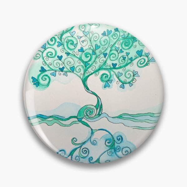 Item preview, Tree Energy Watercolour Painting (v3) designed and sold by Jaraart.