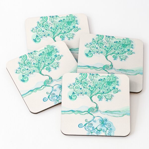 Item preview, Tree Energy Watercolour Painting (v3) designed and sold by Jaraart.