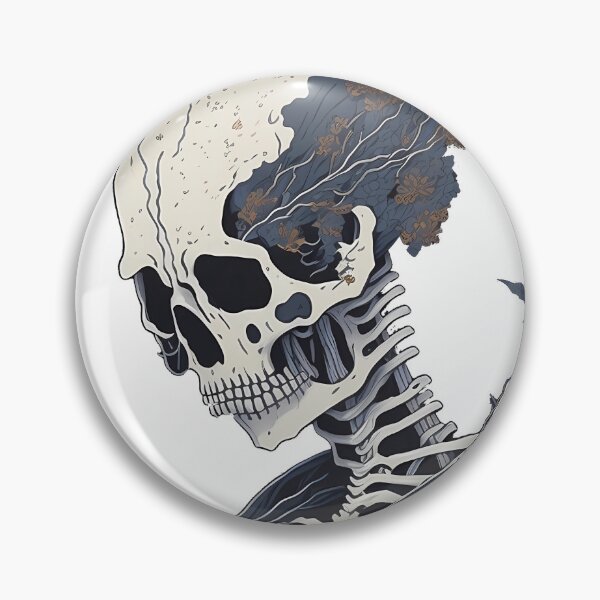 Item preview, Ronin skeleton with leaves designed and sold by madalhazared.